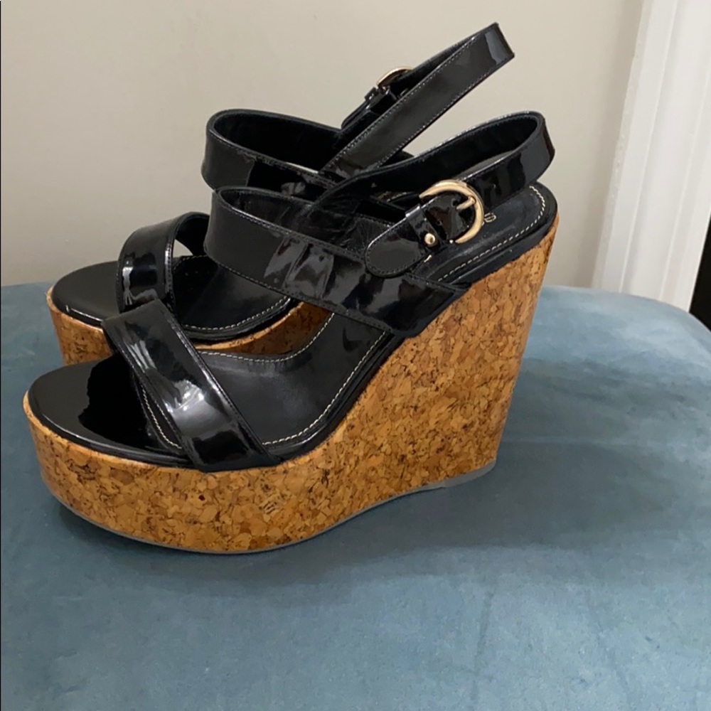 Sergio Rossi Wedges Black - Picture 4 of 5